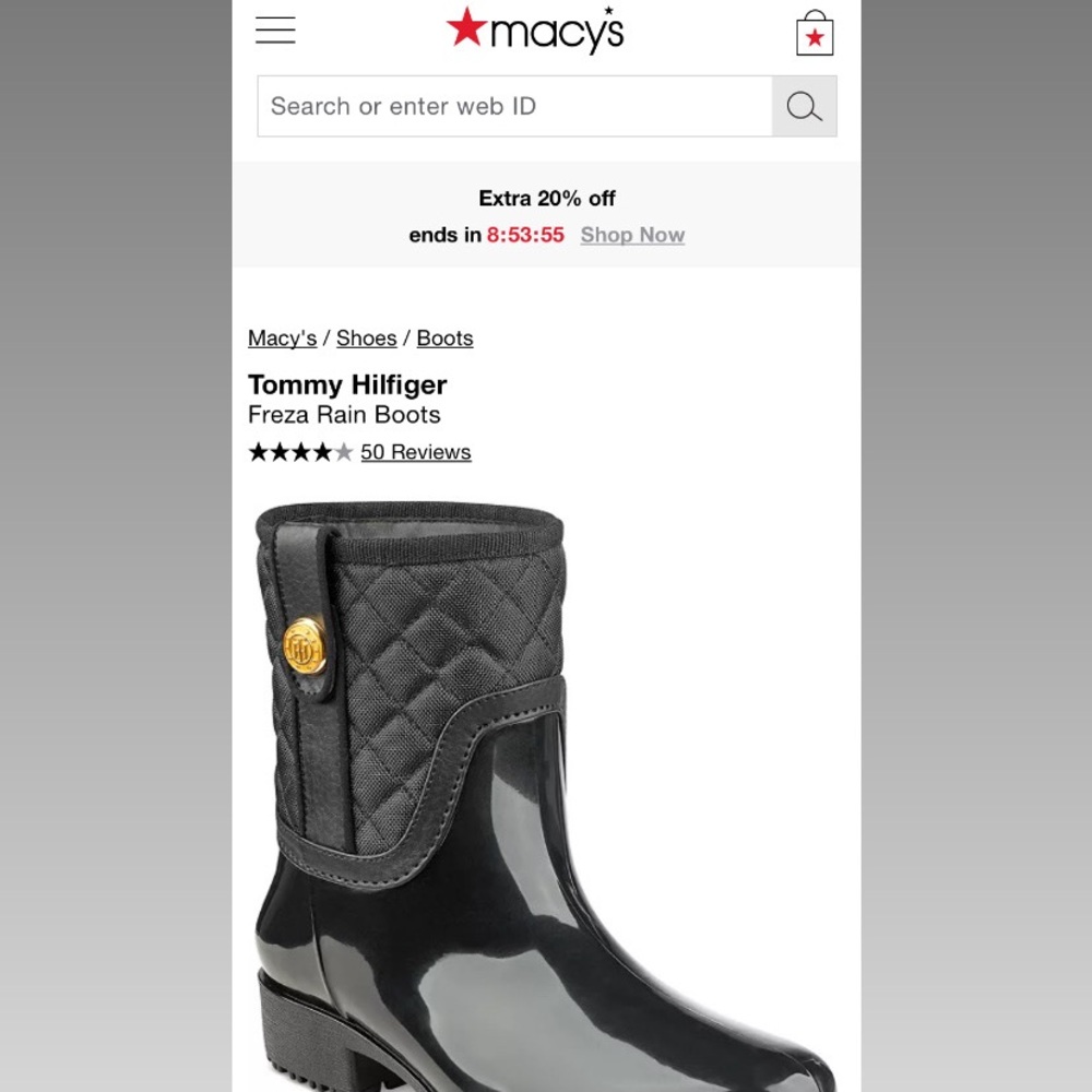 Tommy Hilfiger Rain Boots
